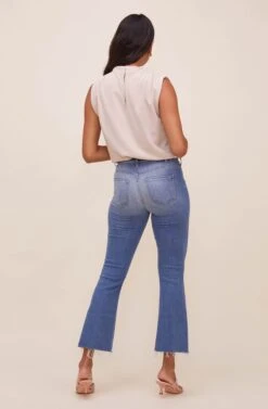 Remi Mock Neck Sleeveless Bodysuit -Astr The Label Shop ACT16564 SAND 5