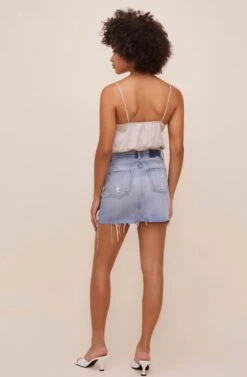 Tiffany Pearl Embellished Bodysuit -Astr The Label Shop ACT16566 STONE 5