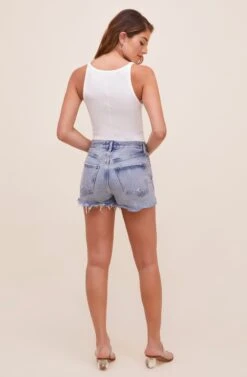 Denisse Ribbed Knit Bodysuit 17 Denisse Ribbed Knit Bodysuit -Astr The Label Shop ACT16588 WHITE 7