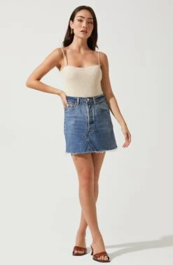 Lizette Scallop Edge Bodysuit