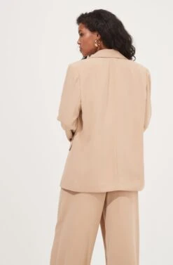 Boyfriend Oversized Blazer 13 Boyfriend Oversized Blazer -Astr The Label Shop ACT16714B CAPPUCCINO 6