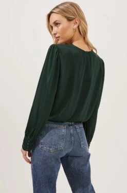Duchess Long Sleeve Top 19 Duchess Long Sleeve Top -Astr The Label Shop ACT16780B GREEN 6