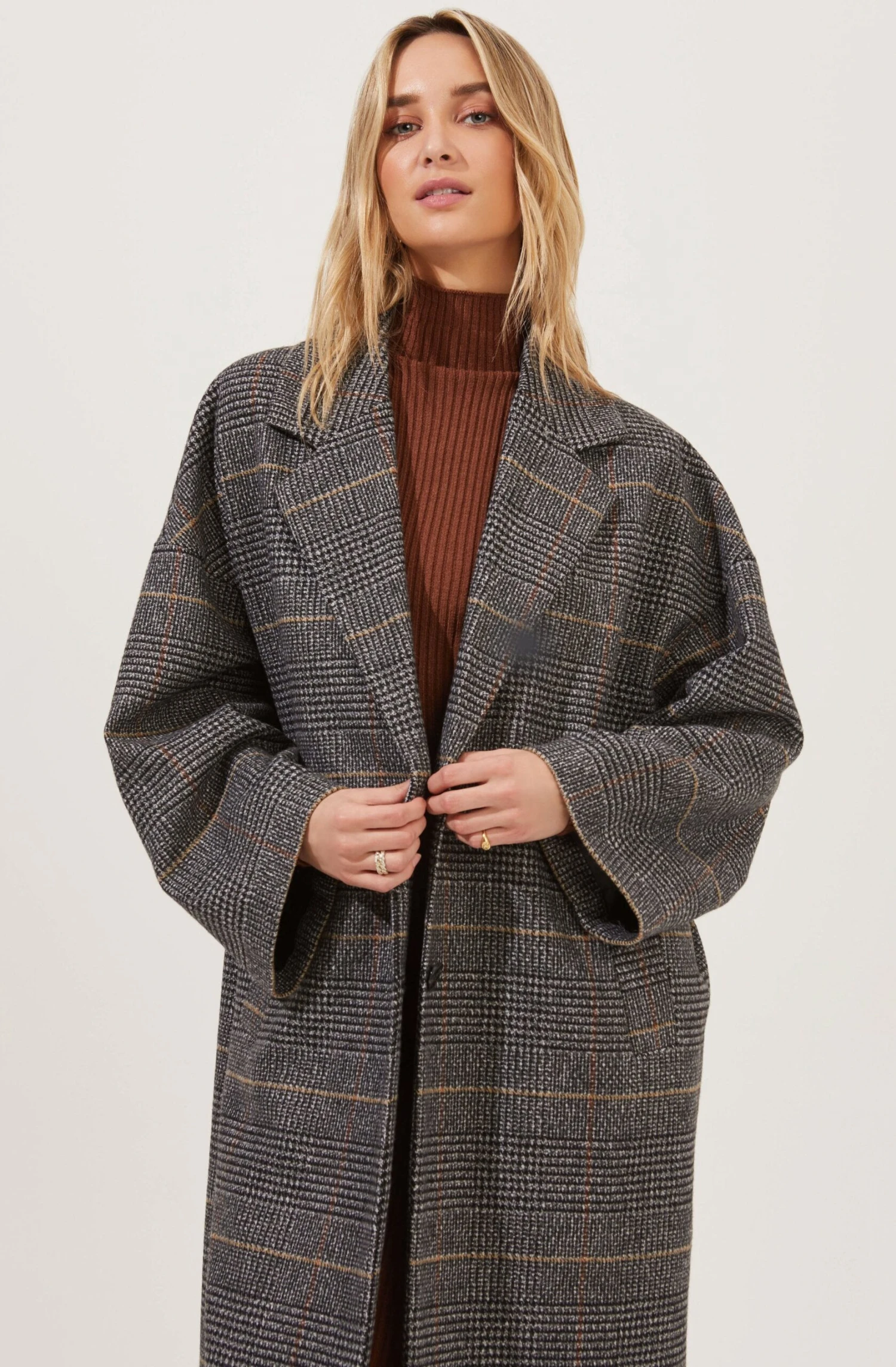 Evanston Plaid Oversized Coat 7 Evanston Plaid Oversized Coat - Image 5