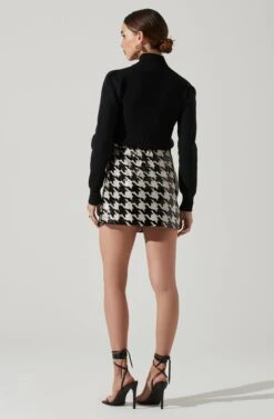 Hilary Shoulder Cutout Ribbed Knit Sweater 18 Hilary Shoulder Cutout Ribbed Knit Sweater -Astr The Label Shop ACT16913 BLACK 4 84ff9542 e596 4d87 abe8 aed66f3cfb15