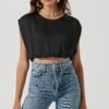Riva Crop Top 2 Riva Crop Top -Astr The Label Shop ACT17218 BLACK 1787