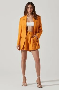 Laudine Blazer -Astr The Label Shop ACT17526L MUSTARD 1