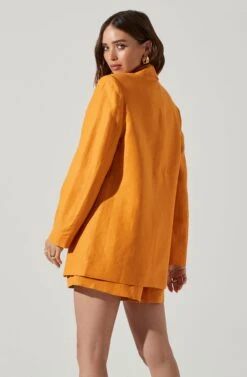 Laudine Blazer -Astr The Label Shop ACT17526L MUSTARD 5