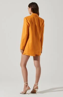 Laudine Blazer -Astr The Label Shop ACT17526L MUSTARD 6