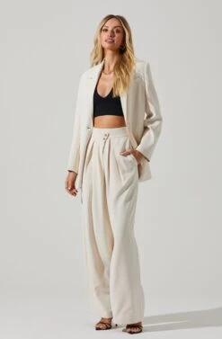 Laudine Oversized Blazer -Astr The Label Shop ACT17526 OFFWHITE 2