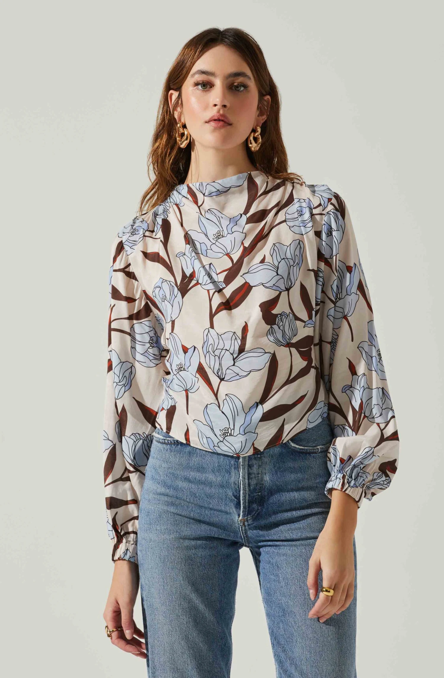 Veronica Floral Cutout Top 3 Veronica Floral Cutout Top