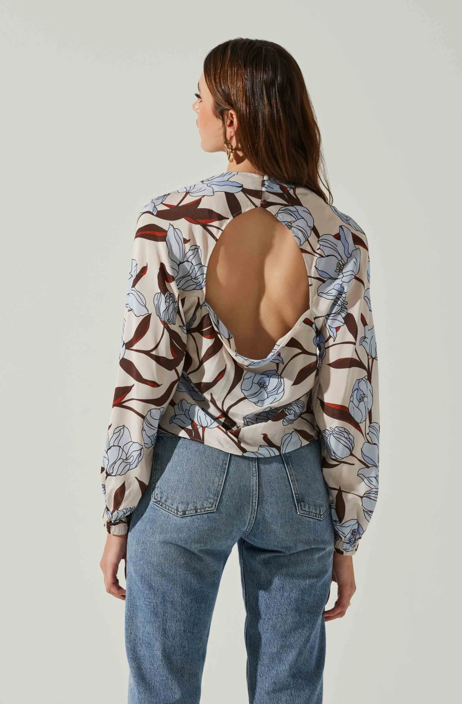 Veronica Floral Cutout Top 8 Veronica Floral Cutout Top - Image 6