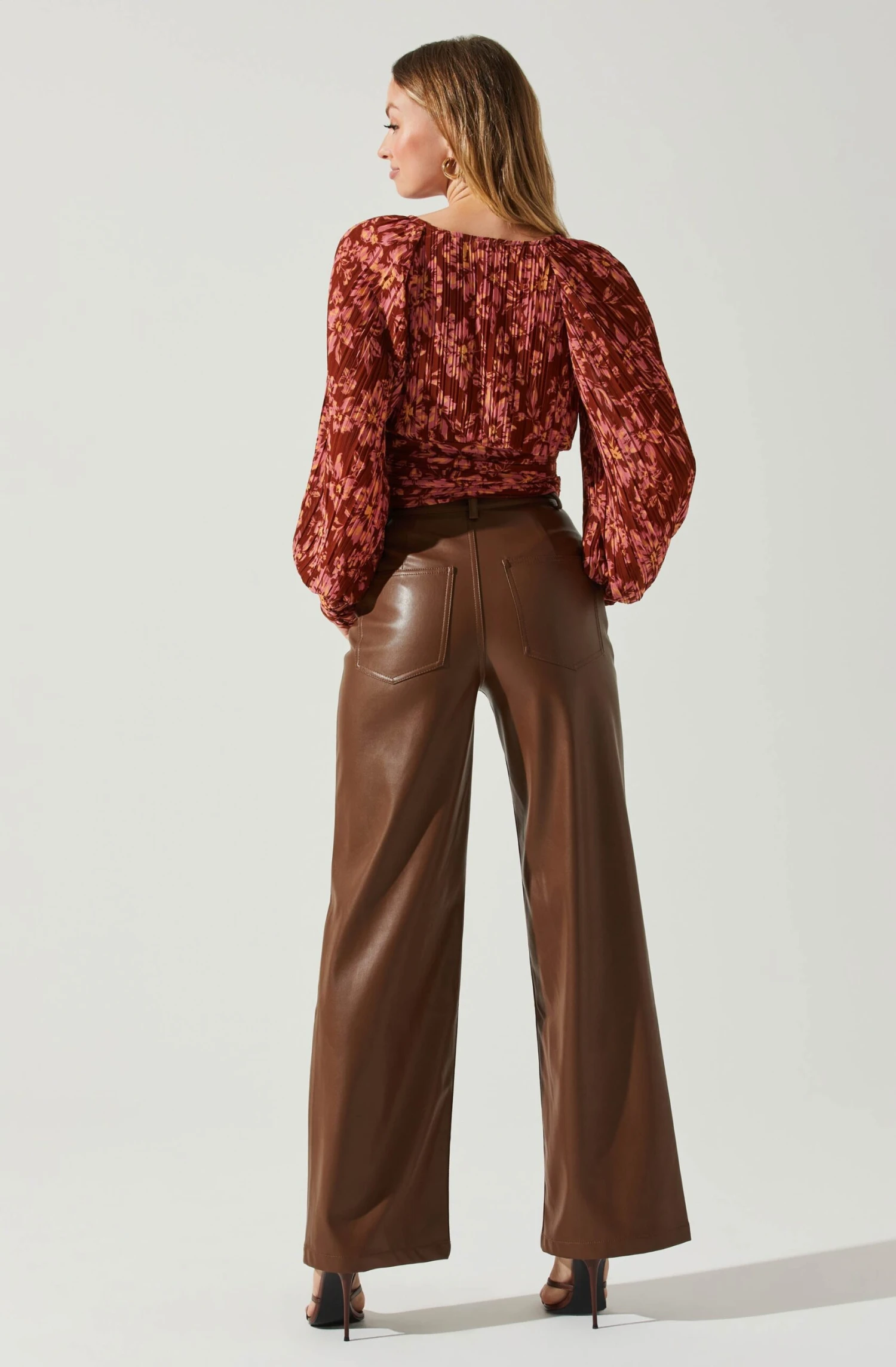 Pernilla Pleated Floral Puff Sleeve Top 13 Pernilla Pleated Floral Puff Sleeve Top - Image 11