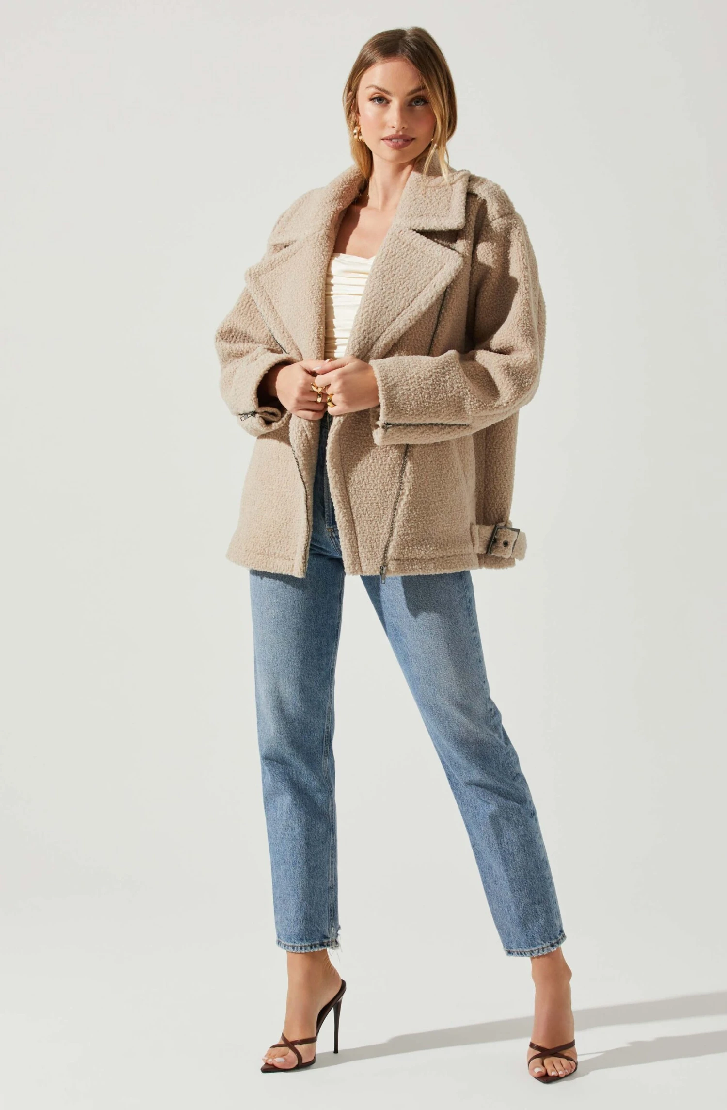 Layne Oversized Moto Jacket 6 Layne Oversized Moto Jacket - Image 4