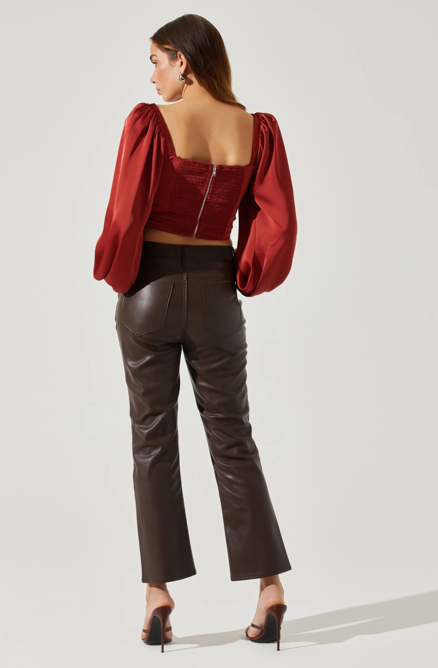 Penny Ruched Bust Long Sleeve Top 13 Penny Ruched Bust Long Sleeve Top - Image 11