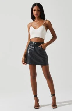 Kira Pearl Embellished Sweater Top -Astr The Label Shop ACT17886 CREAM 2