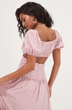 Montana Cutout Midi Dress 12 Montana Cutout Midi Dress -Astr The Label Shop ADR100940 MAUVEMULTIDITSY 6