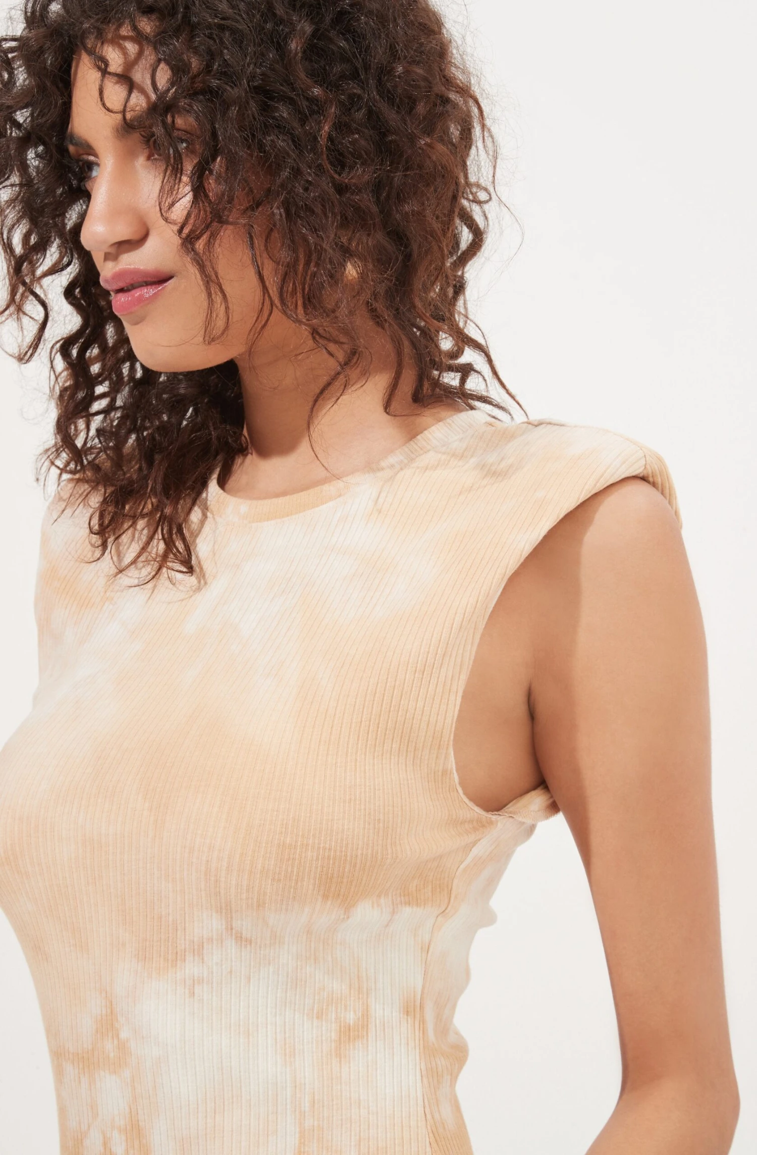 Anastasia Tie Dye Shoulder Pad Dress 8 Anastasia Tie Dye Shoulder Pad Dress - Image 6