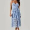 Anaya Strapless Lace Midi Dress 2 Anaya Strapless Lace Midi Dress -Astr The Label Shop ADR101311 PERIWINKLE 1