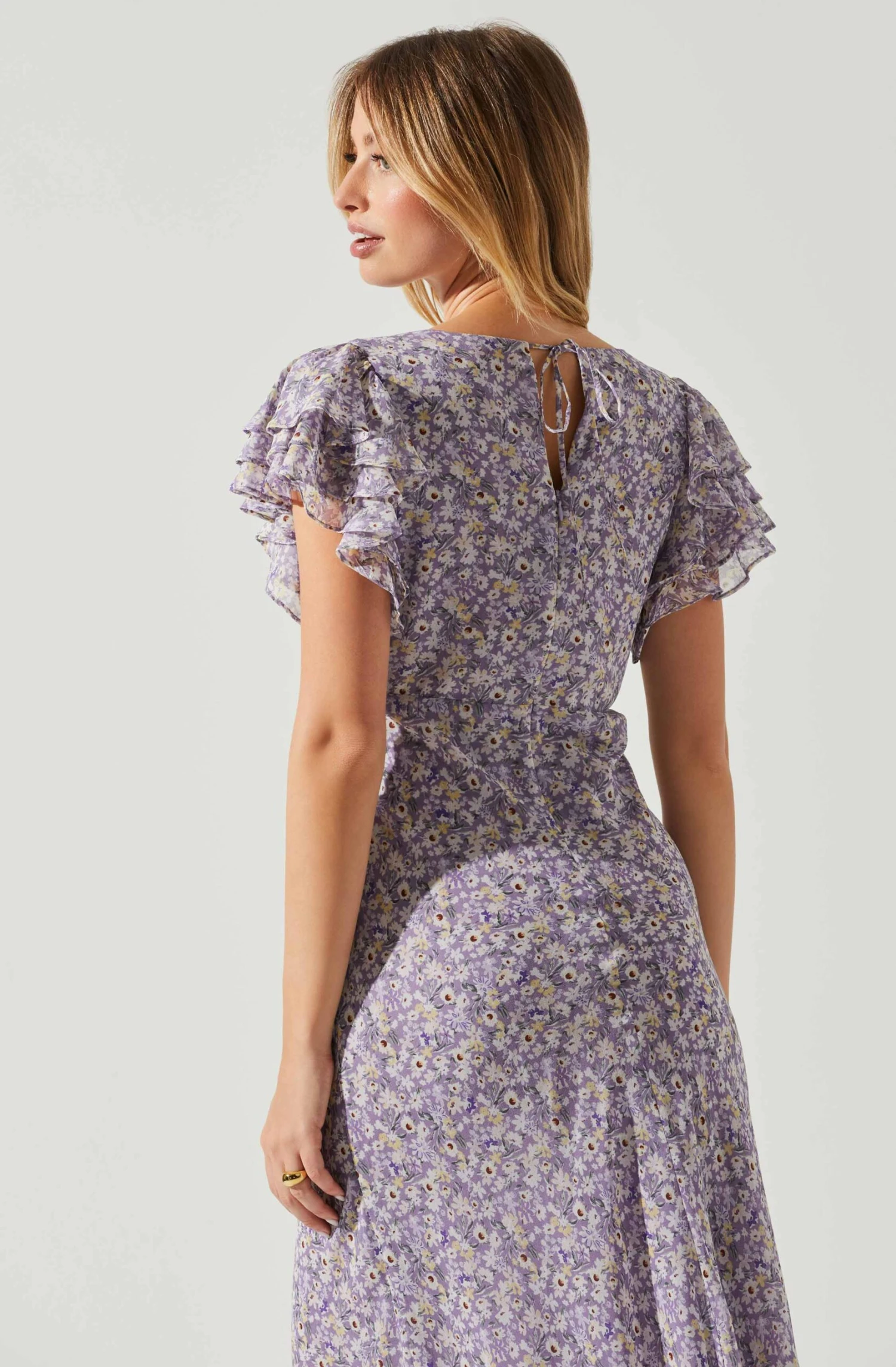 Celestine Floral Ruffle Midi Dress 7 Celestine Floral Ruffle Midi Dress - Image 5