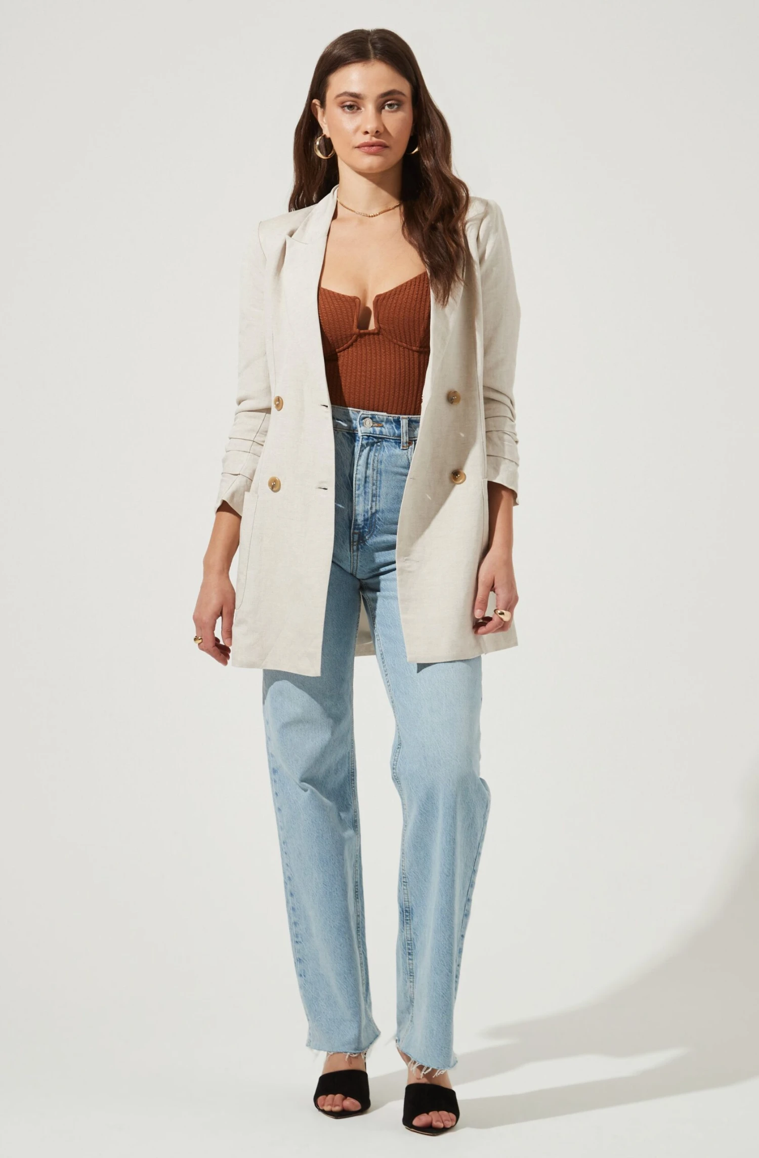 Linen Blazer Dress 14 Linen Blazer Dress - Image 12