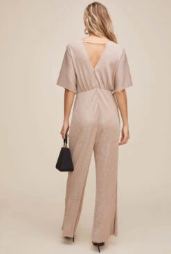 Metallic Dolman Jumpsuit -Astr The Label Shop AP7107 GOLD METALLIC 4 763f5e49 287a 4b67 aa13 0f66c7f4fa4f
