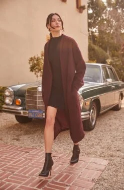 Berkley Tie Waist Coat 19 Berkley Tie Waist Coat -Astr The Label Shop ASTR FALL22 0721