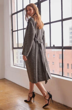 Rhodes Herringbone Tie Waist Coat -Astr The Label Shop ASTR FALL23 ASSETS 2141