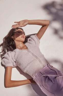 Alba Puff Sleeve Cardigan 25 Alba Puff Sleeve Cardigan -Astr The Label Shop ASTR SPR21 5168