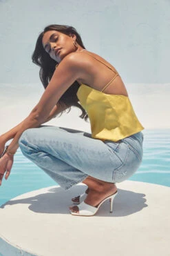 Rosemont Square Neck Backless Cami -Astr The Label Shop ASTR SPR22 PT1 0952