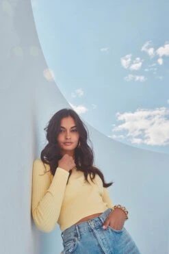 Avila Ribbed Knit Strappy Back Sweater -Astr The Label Shop ASTR SPR22 PT1 34417