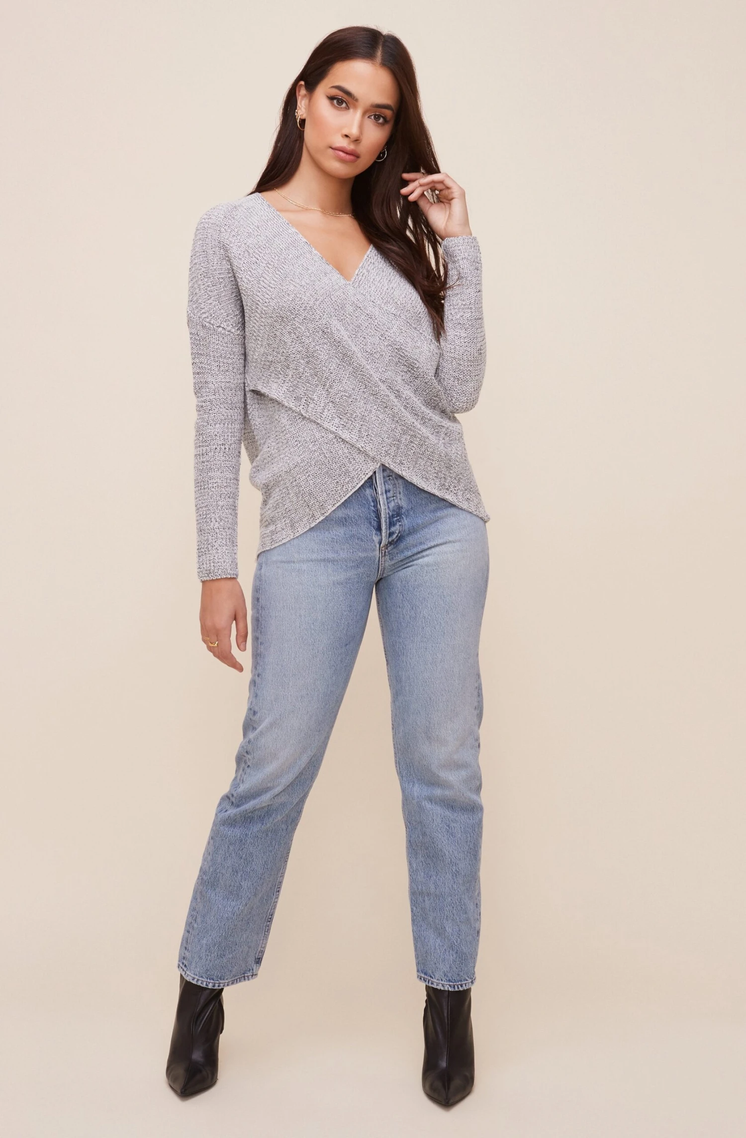 Wrap Front Sweater 6 Wrap Front Sweater - Image 4