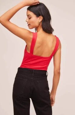 Bardot Bodysuit -Astr The Label Shop AT15562 RED 5