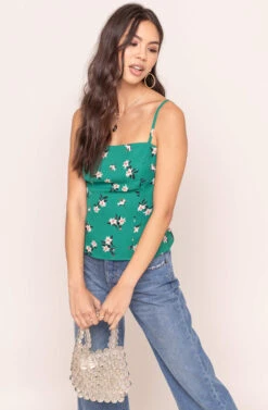 Fitted Floral Cami