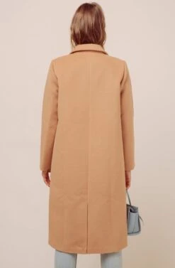 Jeane Coat -Astr The Label Shop AT15904 CAMEL 4