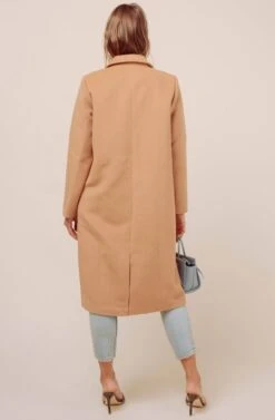 Jeane Coat -Astr The Label Shop AT15904 CAMEL 5