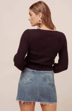 Mila Sweater 19 Mila Sweater -Astr The Label Shop AT15981 BLACK 4