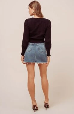 Mila Sweater 18 Mila Sweater -Astr The Label Shop AT15981 BLACK 5