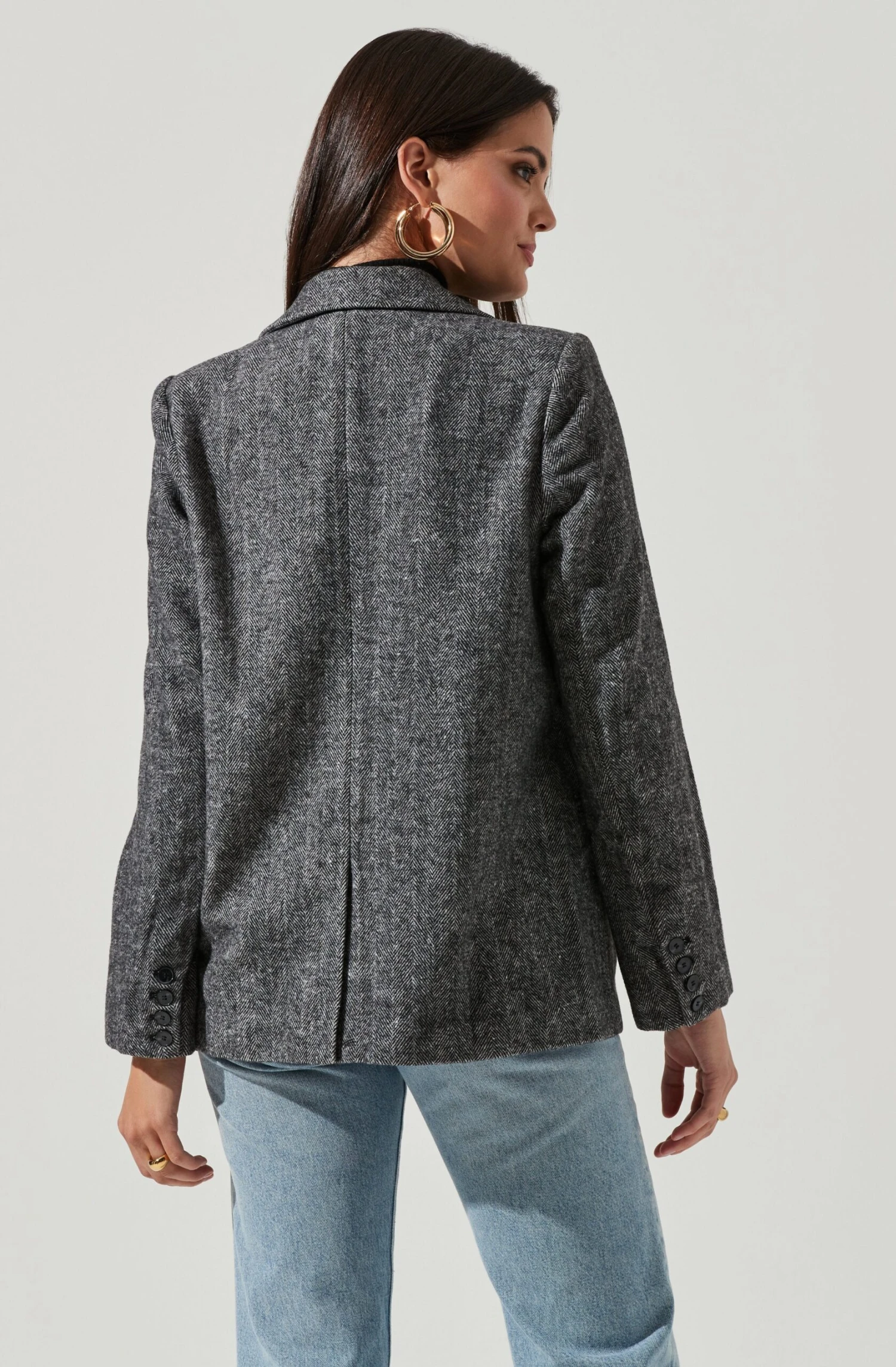 One Button Blazer 6 One Button Blazer - Image 4