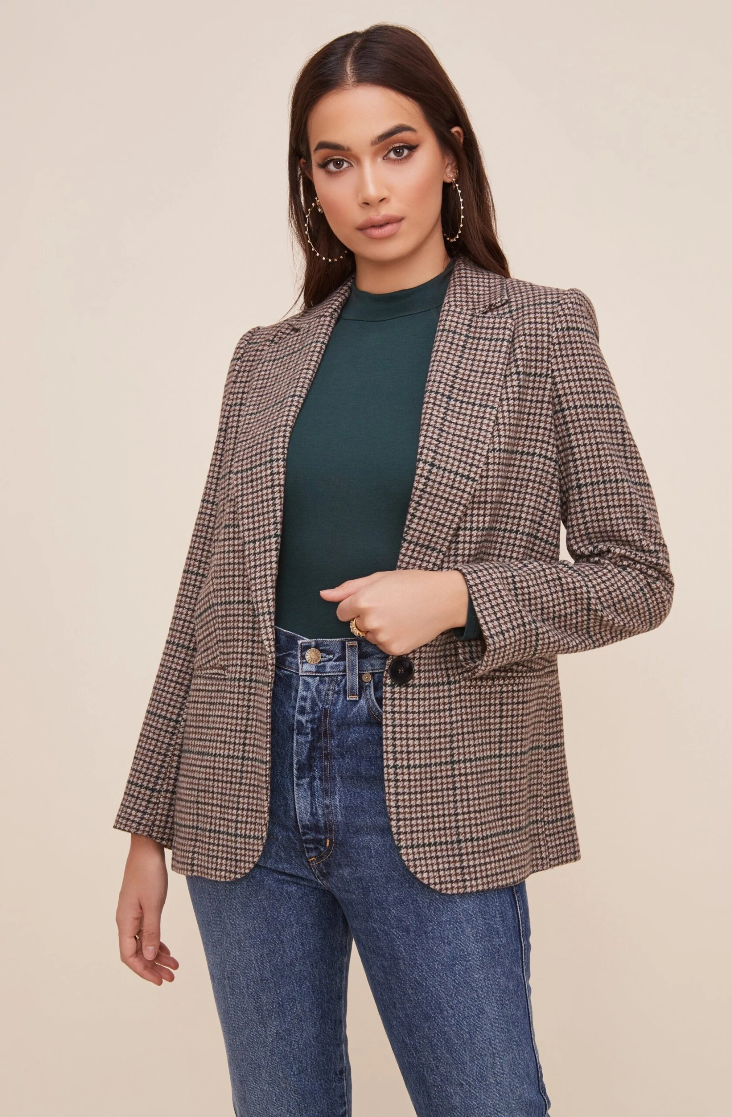 Plaid Blazer 3 Plaid Blazer