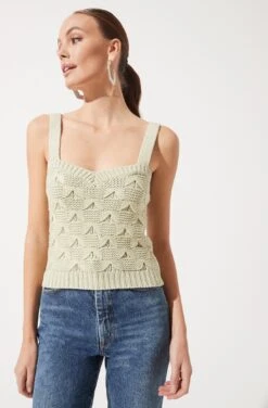 Pointelle Sweater Cami