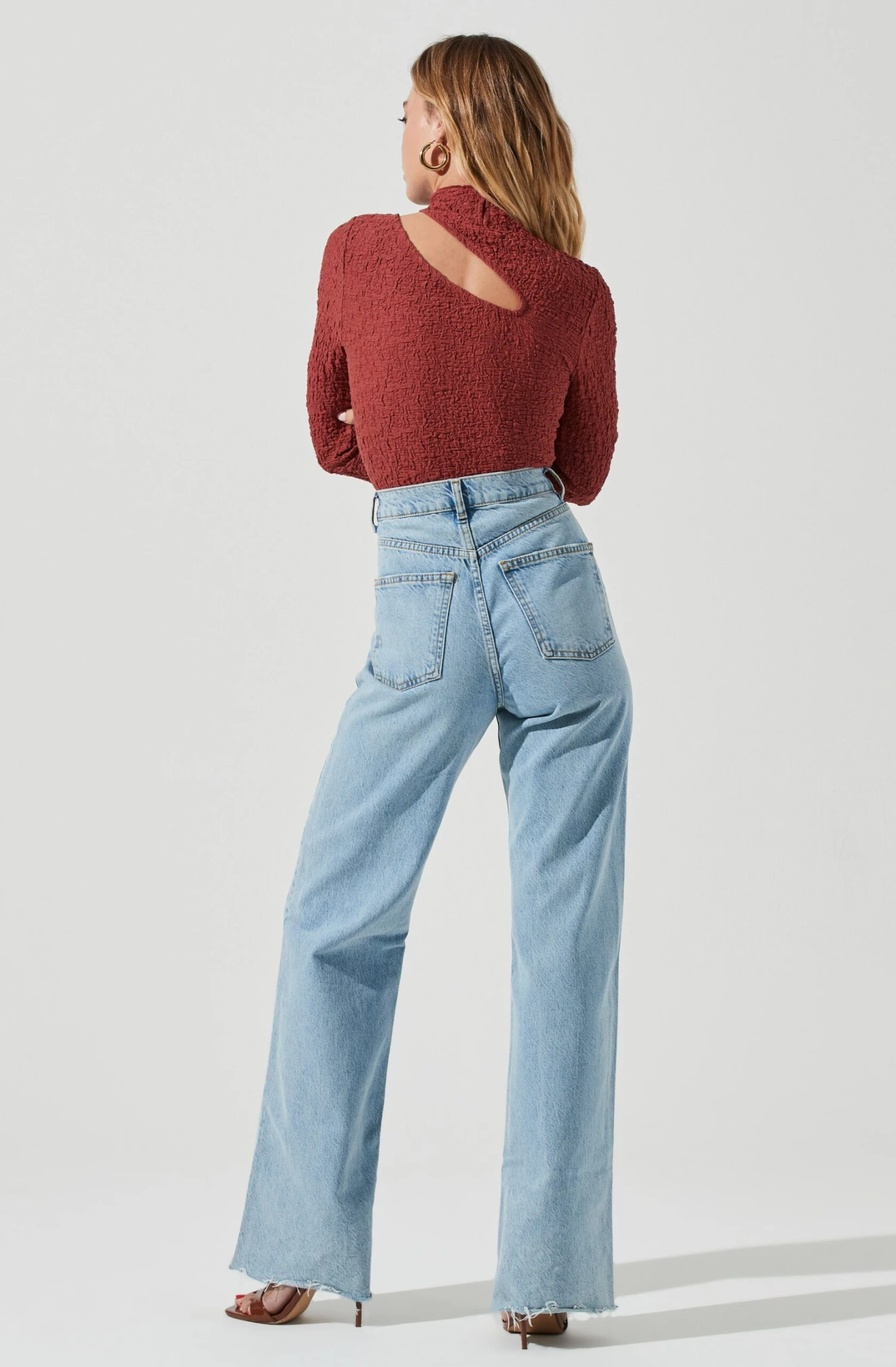 Slit Mock Neck Top 15 Slit Mock Neck Top - Image 13