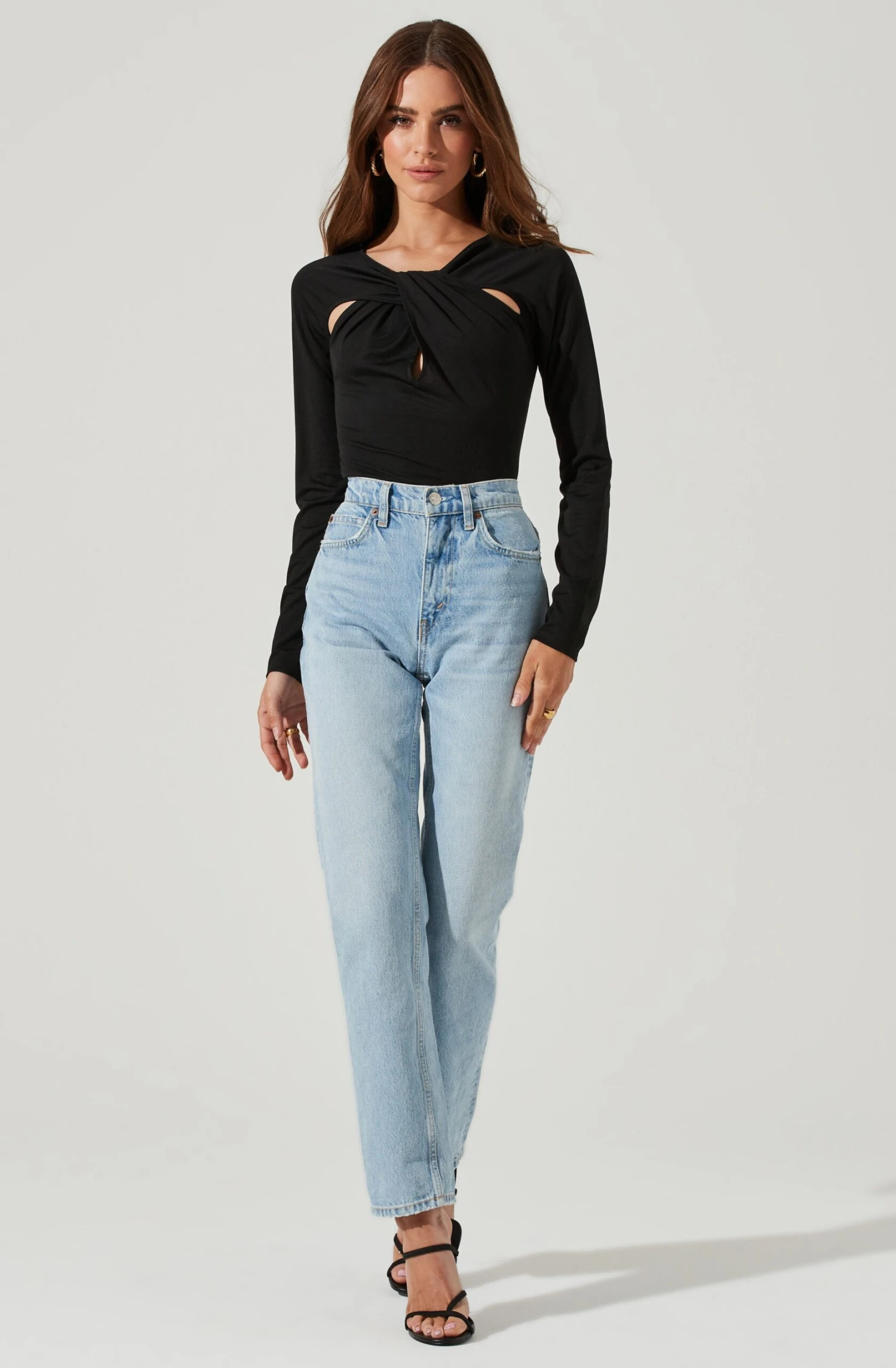 Multi Cutout Long Sleeve Bodysuit 5 Multi Cutout Long Sleeve Bodysuit - Image 3