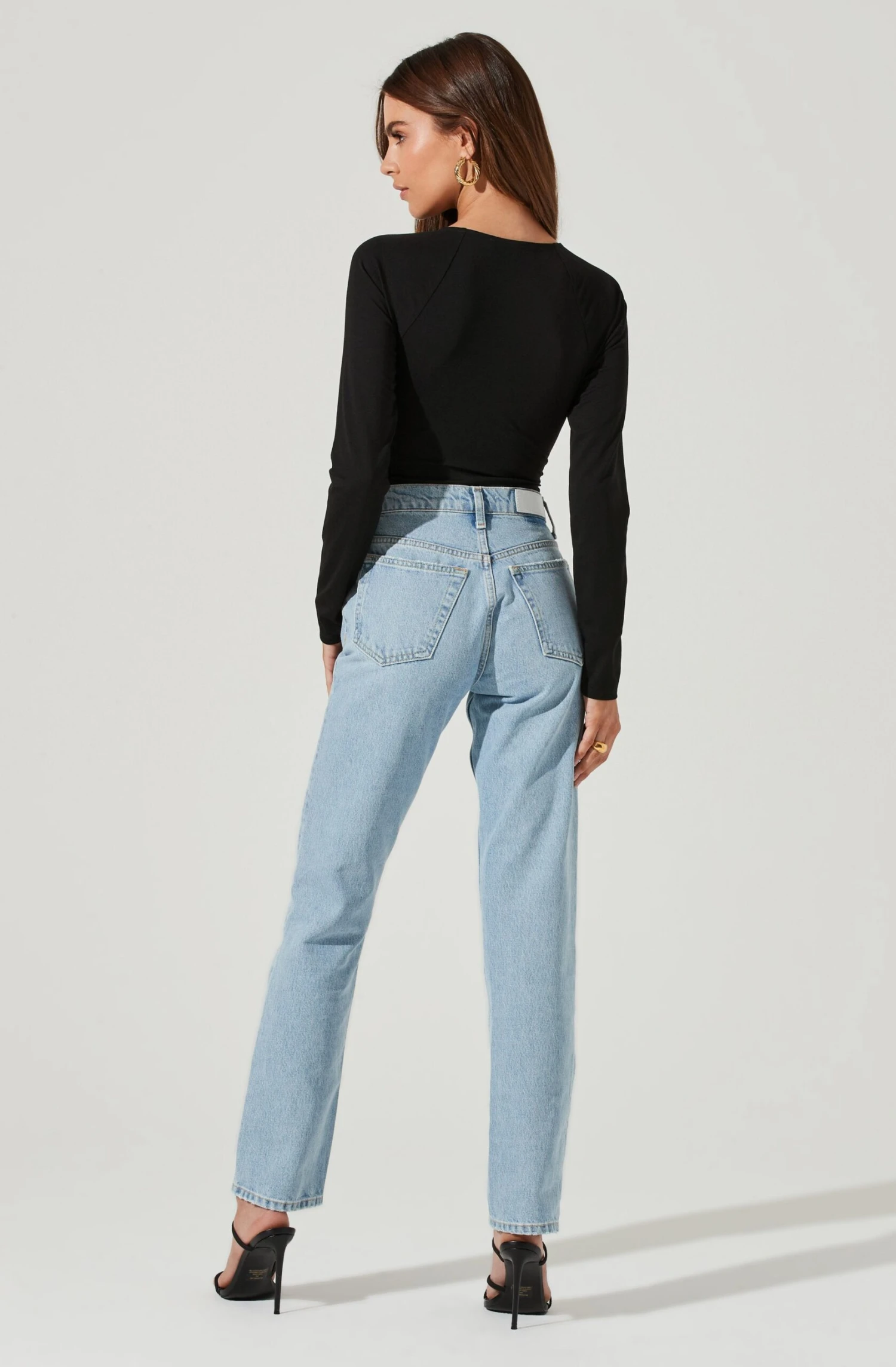 Multi Cutout Long Sleeve Bodysuit 4 Multi Cutout Long Sleeve Bodysuit - Image 2