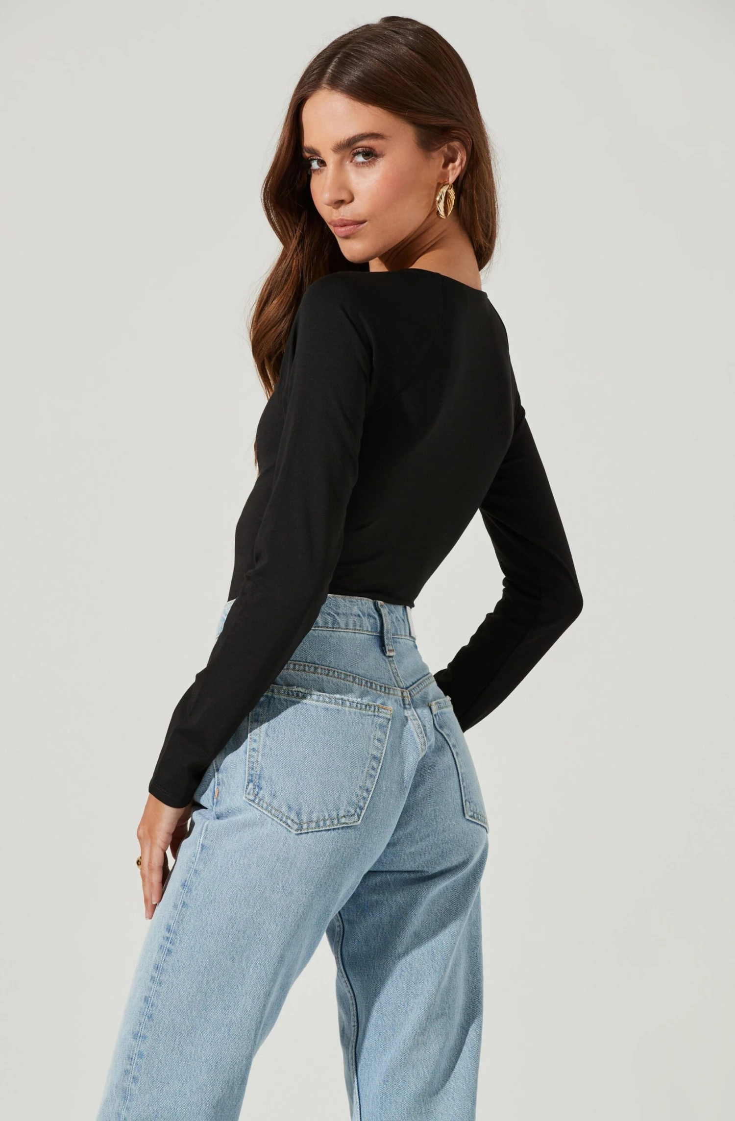 Multi Cutout Long Sleeve Bodysuit 8 Multi Cutout Long Sleeve Bodysuit - Image 6