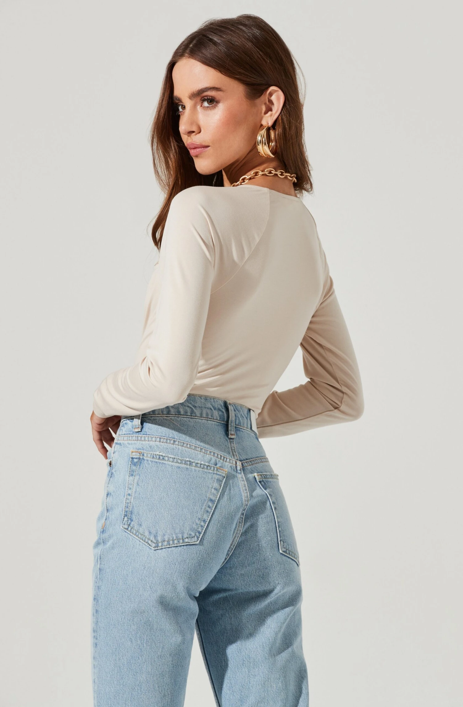 Multi Cutout Long Sleeve Bodysuit 14 Multi Cutout Long Sleeve Bodysuit - Image 12