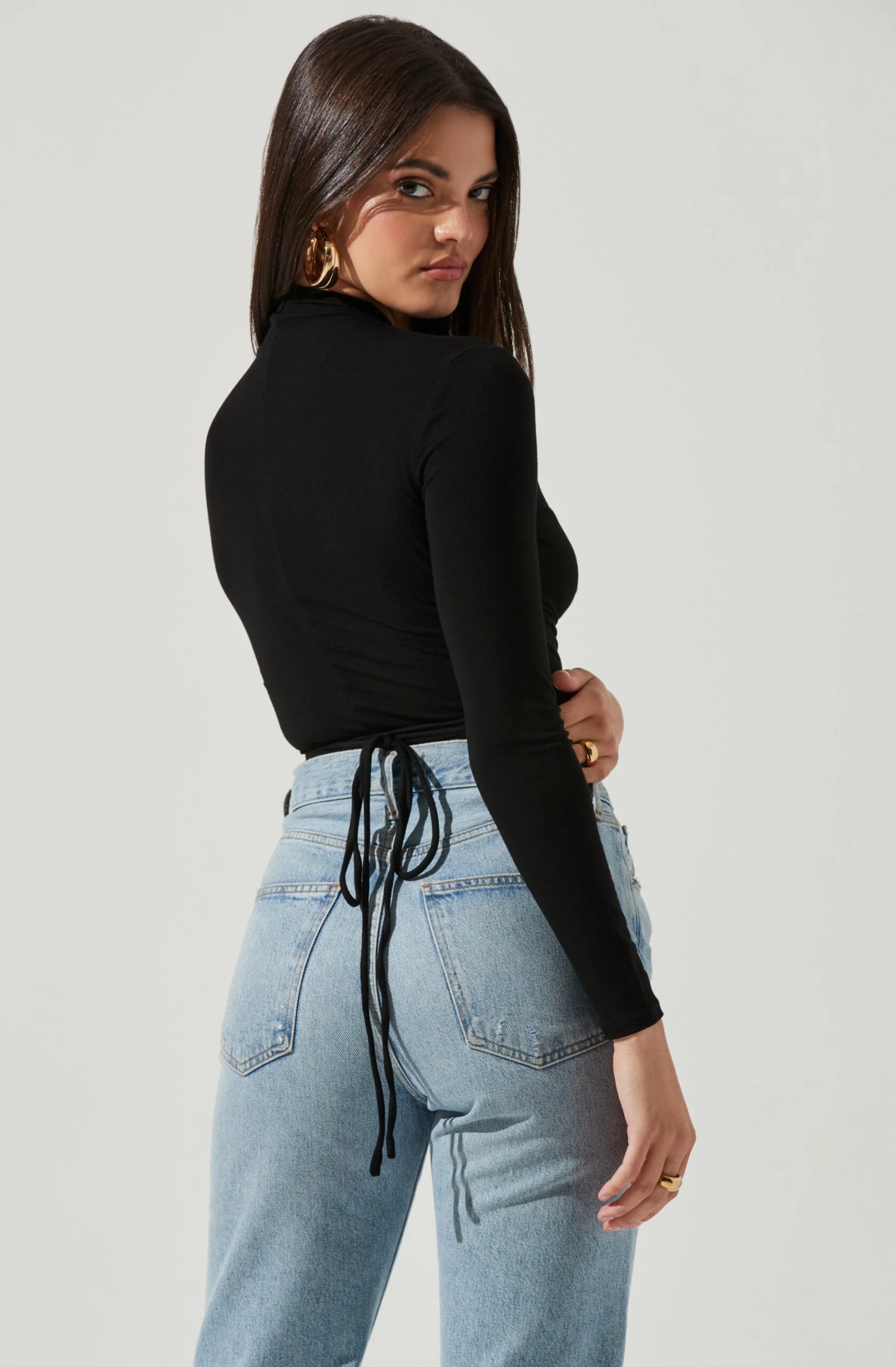 Reseda Cutout Tie Waist Top 6 Reseda Cutout Tie Waist Top - Image 4