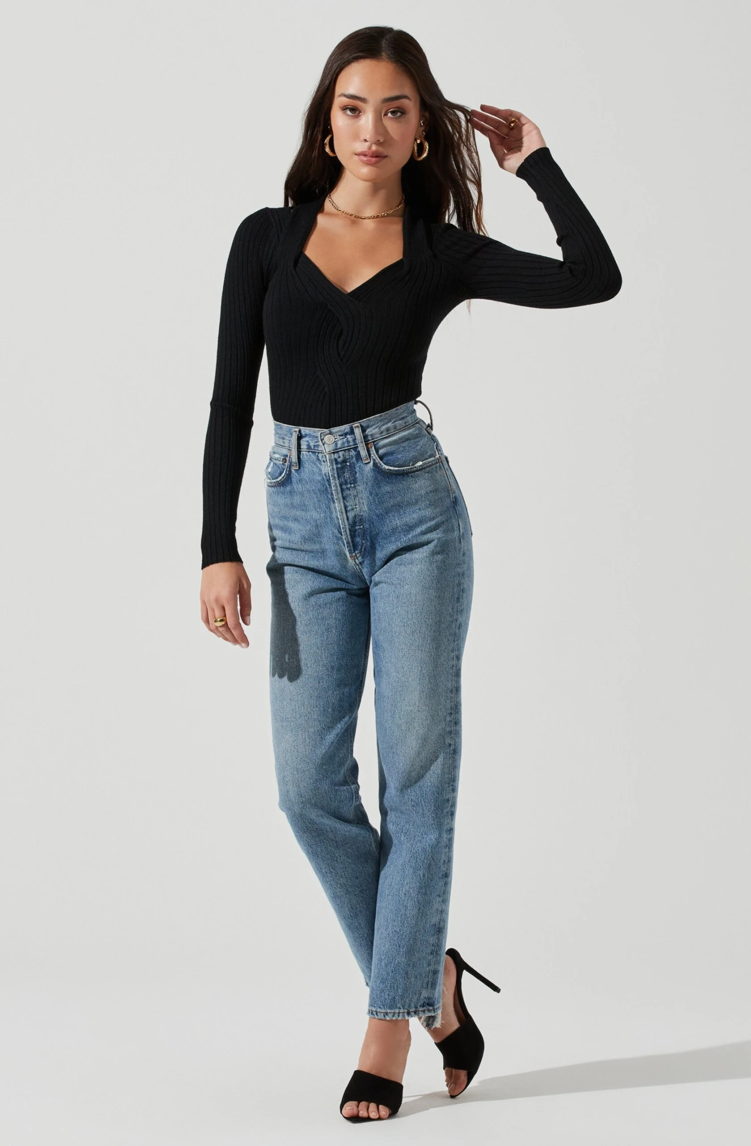 Twist Front Sweater 4 Twist Front Sweater - Image 2