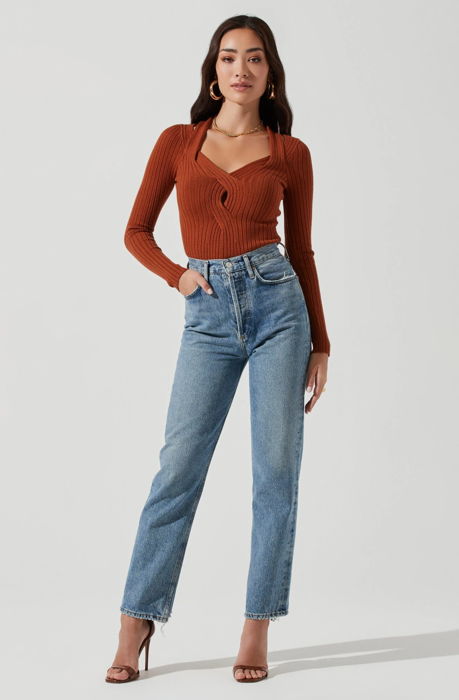 Twist Front Sweater 16 Twist Front Sweater - Image 14