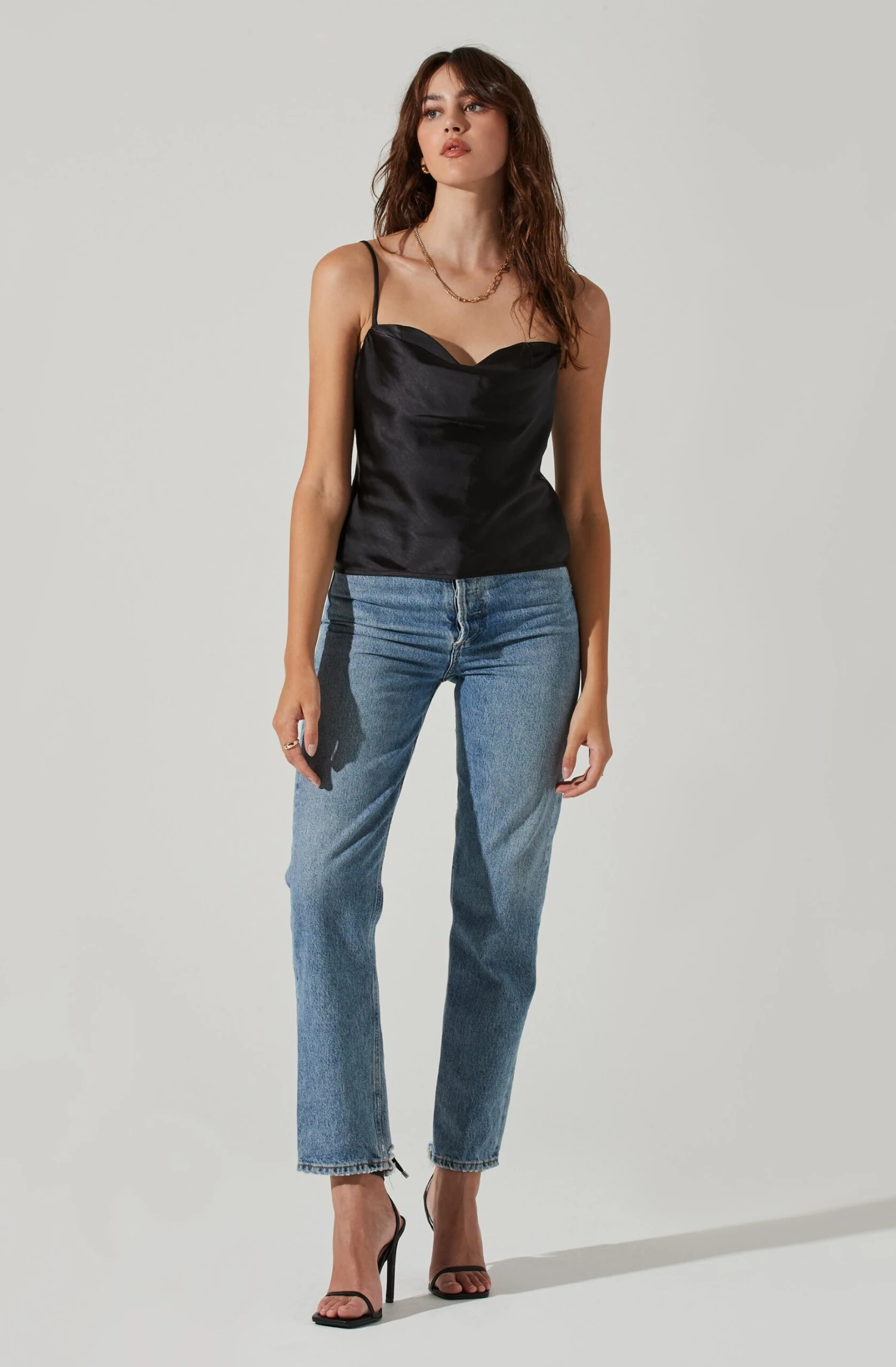 Satin Cowl Neck Cami 12 Satin Cowl Neck Cami - Image 10