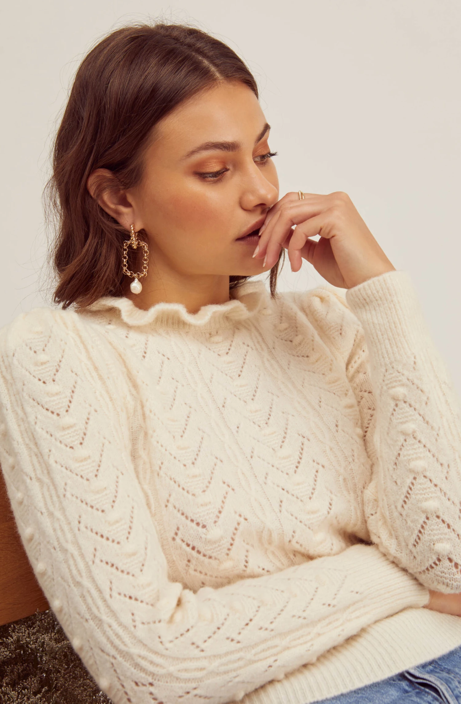 Sally Mock Neck Sweater 8 Sally Mock Neck Sweater - Image 6